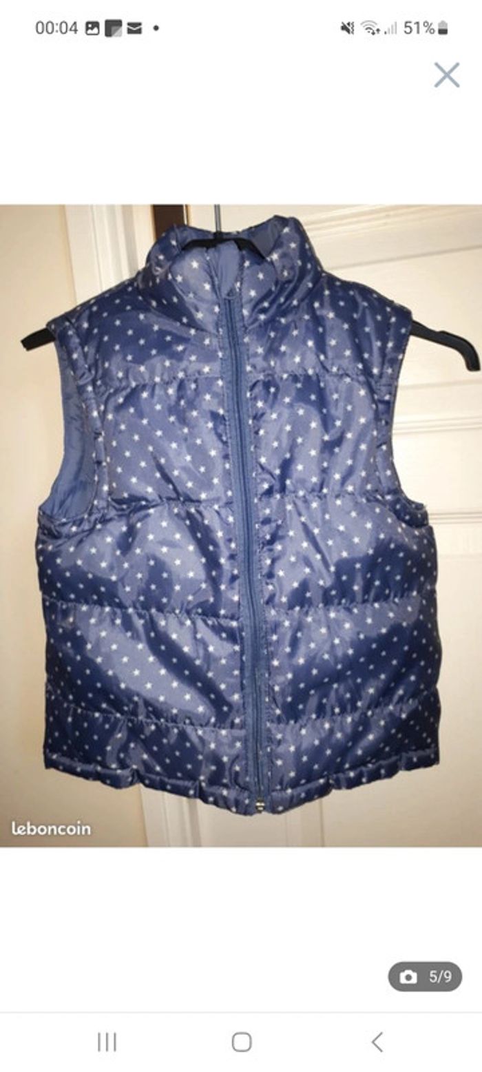 Doudoune veste sans manches réversible Tex 5-6 ans - photo numéro 2