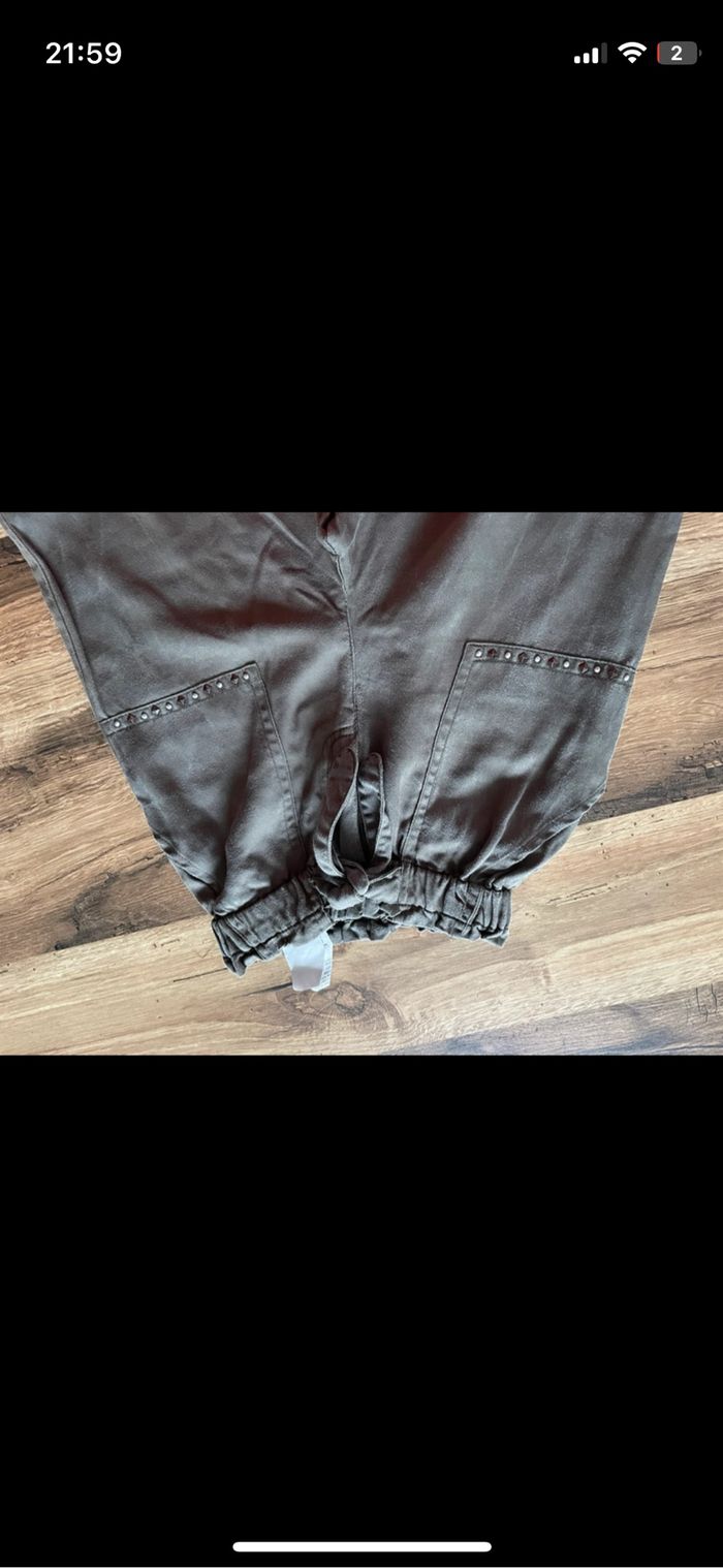 Pantalon kaki ikks - photo numéro 3