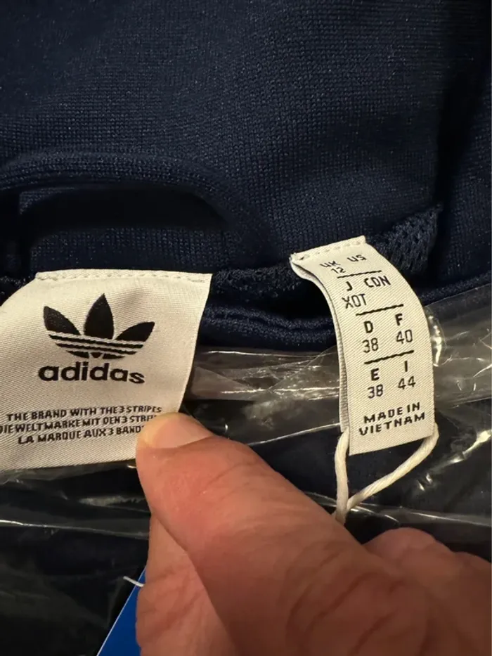 Veste Adidas LRG Logo TT conavy powber taille FR 40 - EU 38 - photo numéro 5