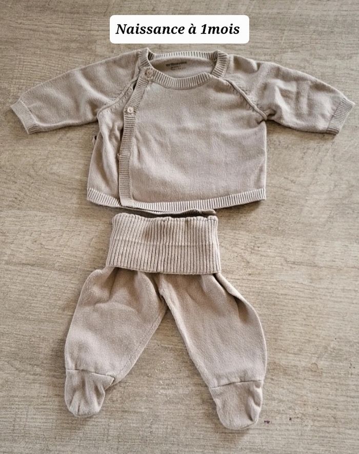 Ensemble bébé naissance à 1mois