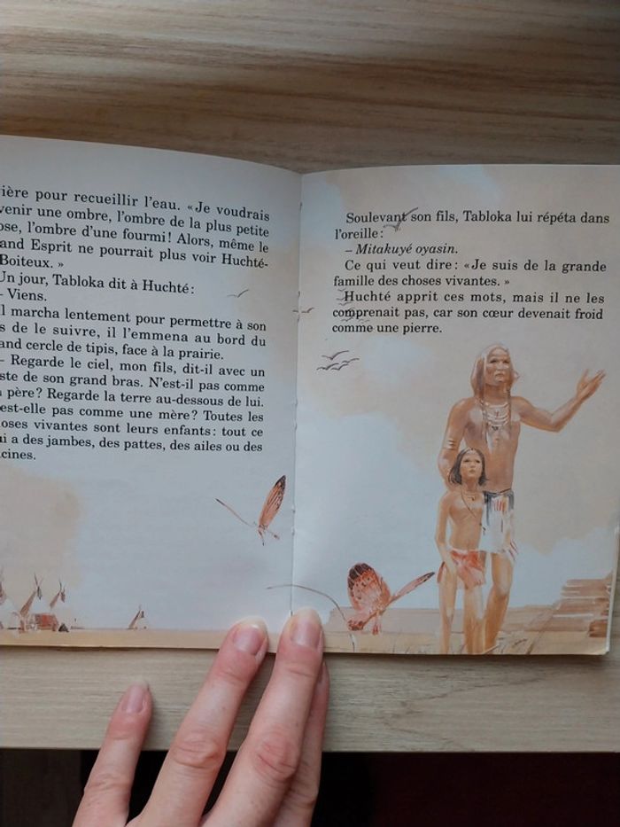 Livre " l'indien qui ne savait pas courir" pour 6 à 10A - photo numéro 3