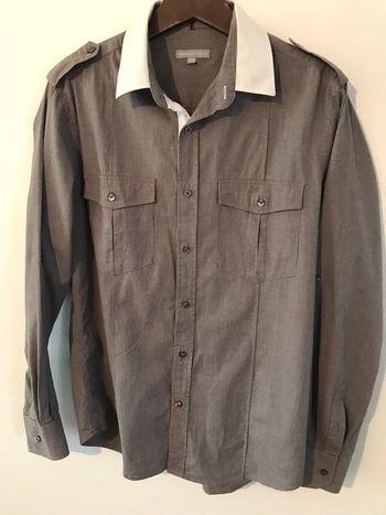 Chemise fines rayures