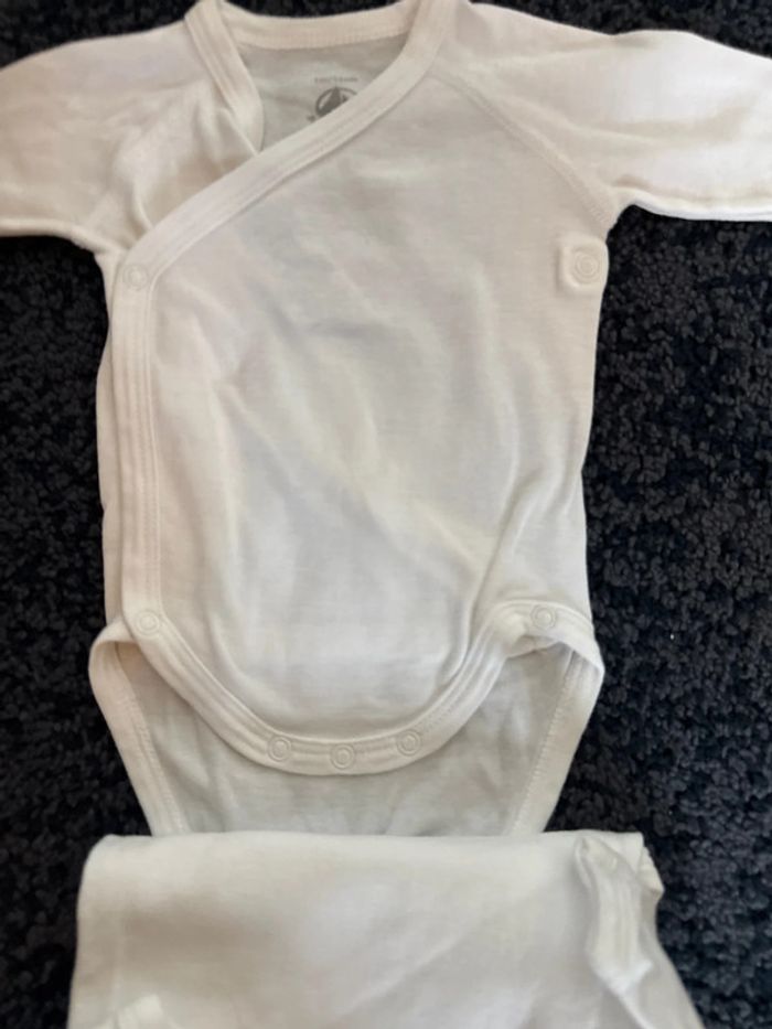 Body manches longues petit bateau bébé fille / garçon - photo numéro 5