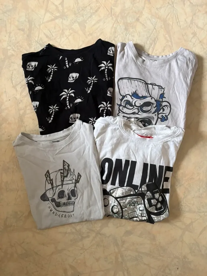 Lots de 4 t-shirt garçon - photo numéro 18