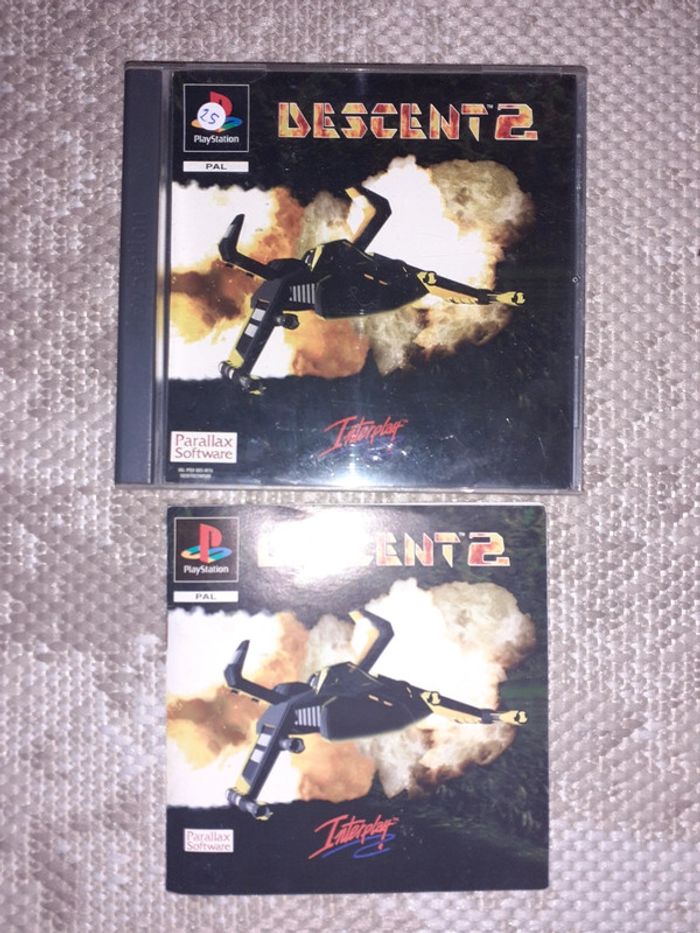 Jeu playstation 1 ps1 descent 2