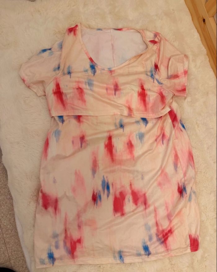 Chemise de nuit grossesse/allaitement - photo numéro 3