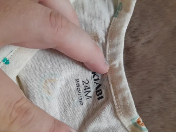 Combinaison short/ combishort - Pyjama - Kiabi - Taille 24 - photo numéro 4