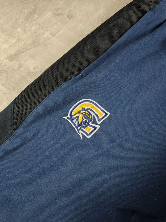 Pantalon jogging Nike corban university logo brodé bleu marine taille XL - photo numéro 4