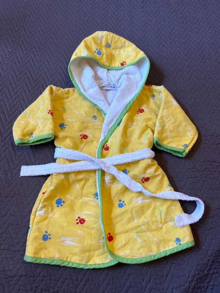 Peignoir de bain Sucré d’Orge en 12 mois