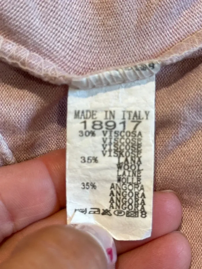 Pull tout doux, avec motif, arête de poisson argenté - photo numéro 4