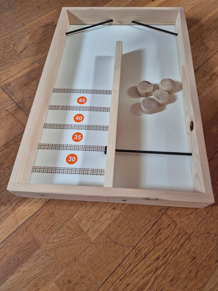Jeu bois flipper - photo numéro 2