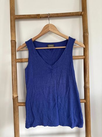 débardeur bleu violet taille M
