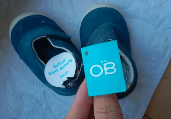 Chaussures souples bébé garçon Okaïdi Obaïbi – Pointure 18 | Neuf avec étiquette - photo numéro 6