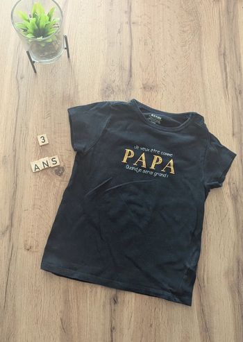 Tee shirt manches courtes - 3 ans