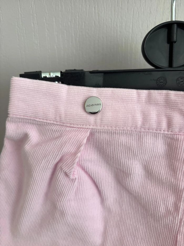 Short Jacadi en velours rose pâle - 18 mois (81 cm) - photo numéro 2