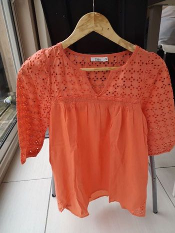 Blouse manches trois quart
