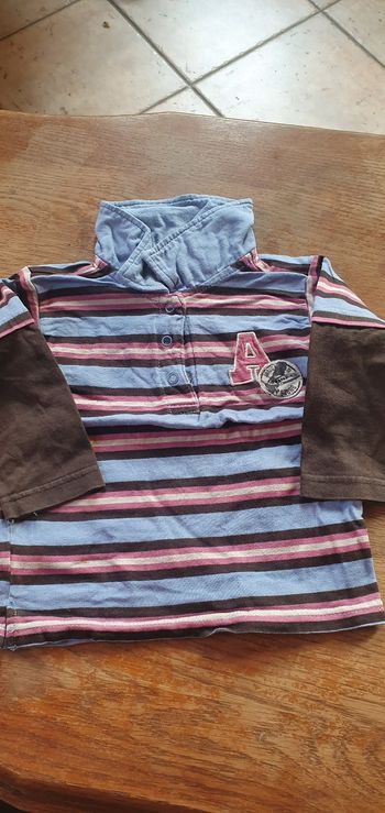 Polo manches longues garcon