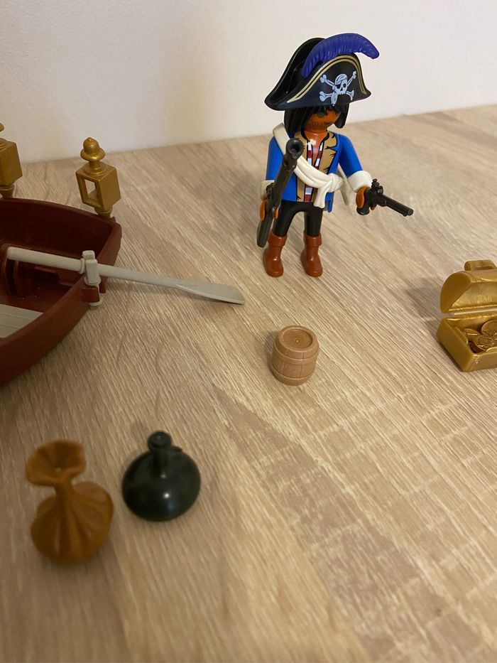 Playmobil 4942 pirate et sa chaloupe bateau - photo numéro 3