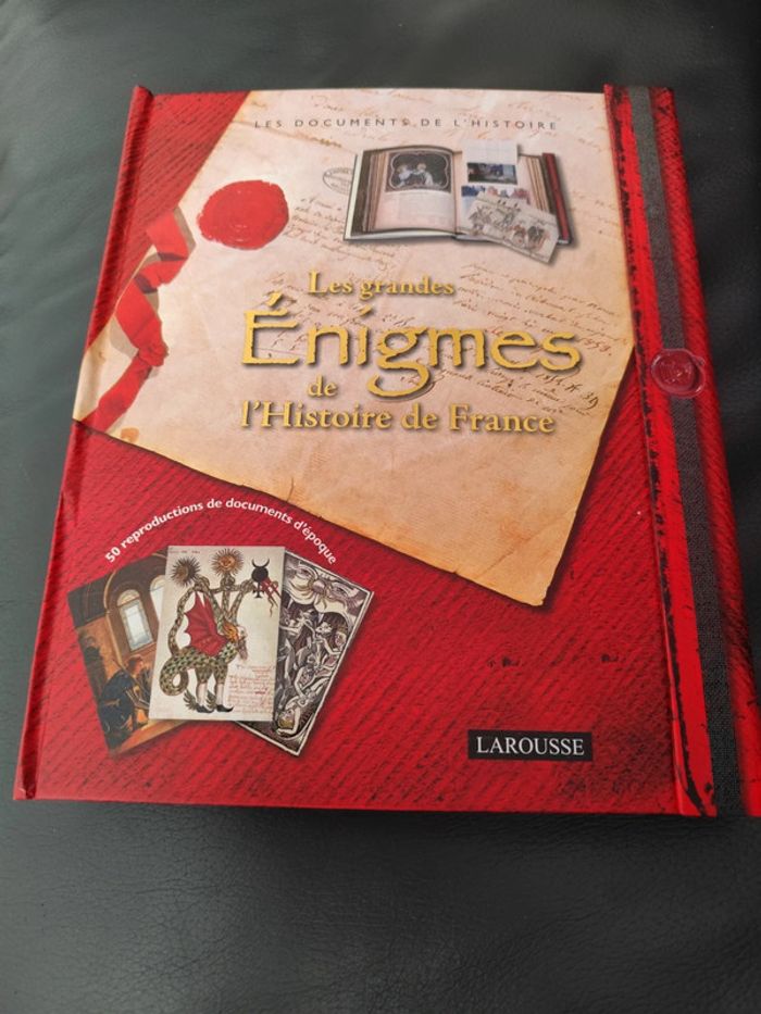 Livre les grandes énigmes de l'histoire de France