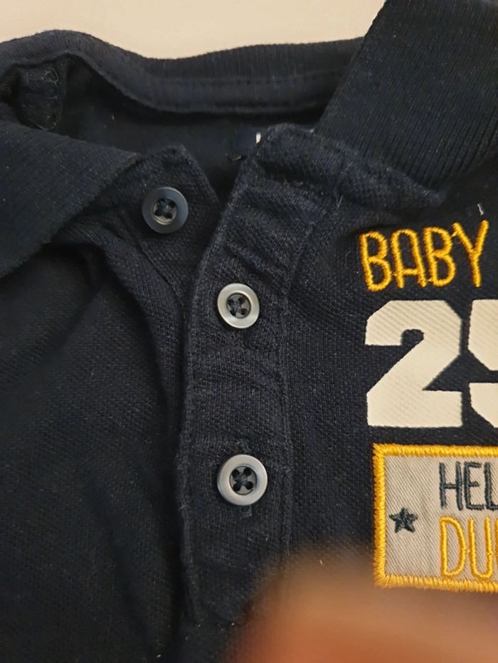 Polo manches longues neuf Kiabi 12 mois - photo numéro 3