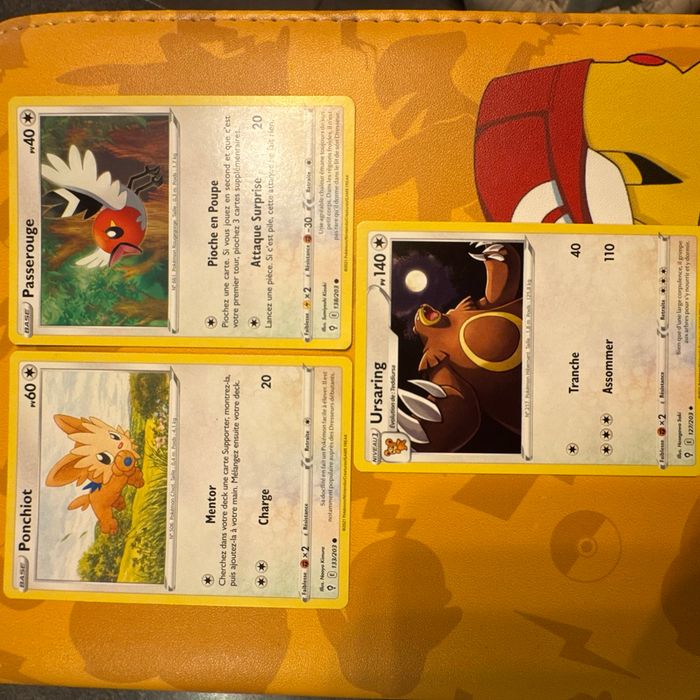 Lots cartes Pokémon Incolore