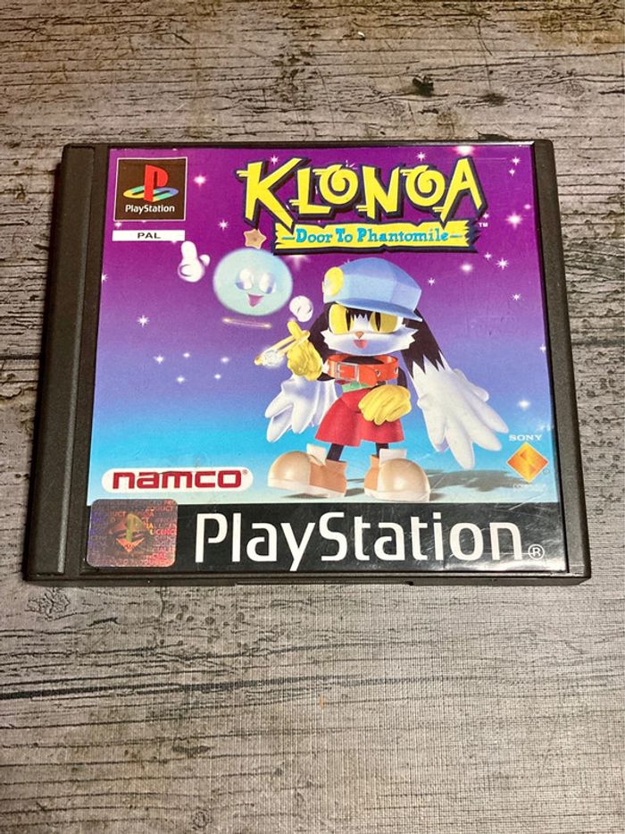 Klonoa Door to The Phantomille Jeu PS1 sans notice Sony
