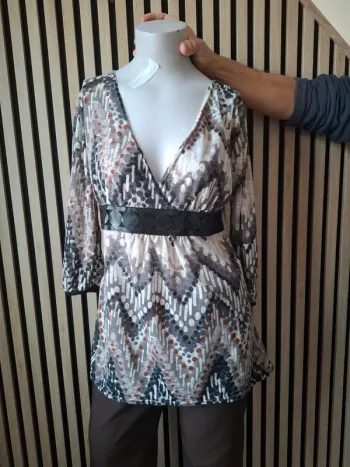 Blouse fluide imprimée T 42/44