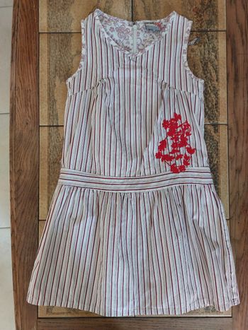 Robe été 💯% coton fille