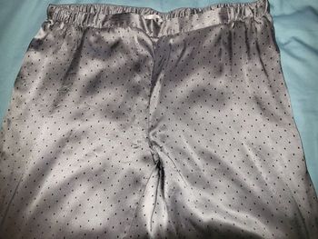 Pantalon pyjama satine gris t 44