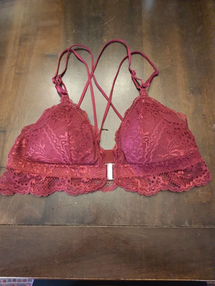 Soutiens-gorge bordeaux Hunkemöller fr M - photo numéro 12
