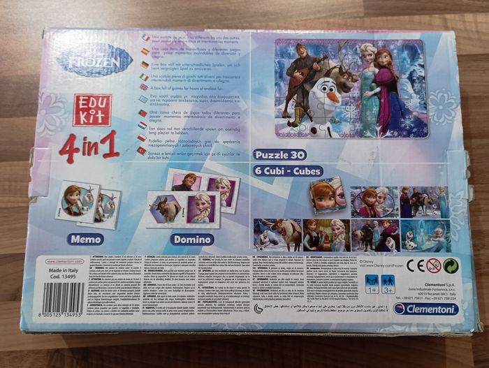 Jeux 4 en 1 La reine des neiges - photo numéro 2