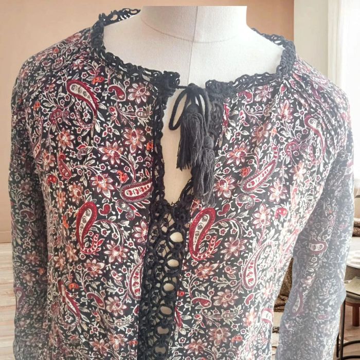 Blouse manche longue M - photo numéro 2