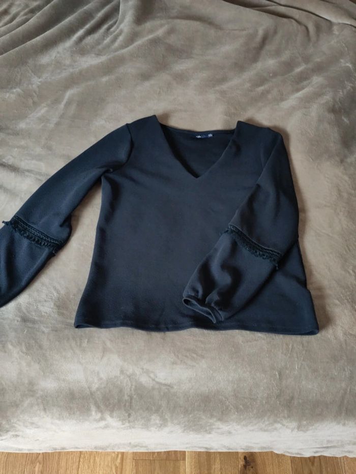 Blouse bleu marine M