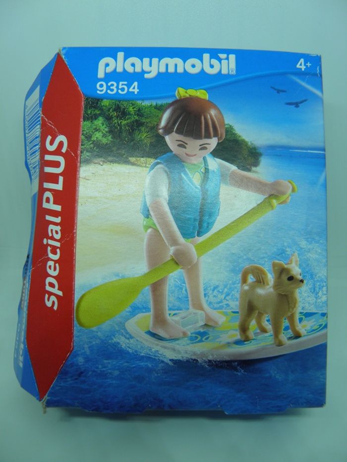 Playmobil 9354 Sportive avec Paddle complet + boîte - photo numéro 3
