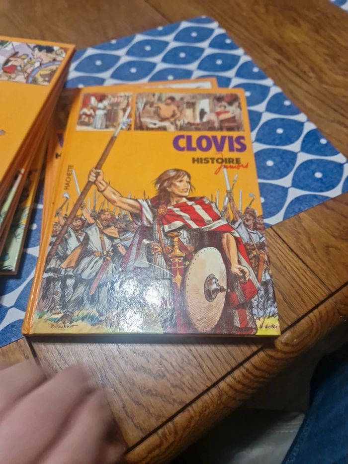 Lot de 8 livres vintage Histoire juniors - photo numéro 14