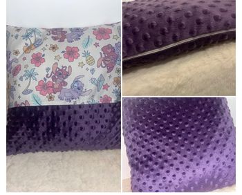Coussin déhoussable stitch 