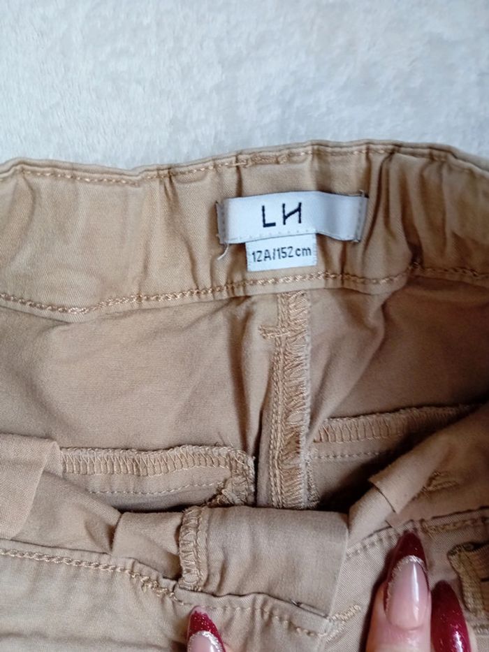 Pantacourt Beige 12 ans LH - photo numéro 2