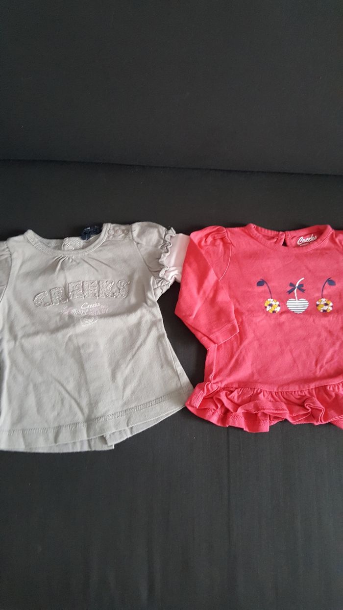 2 t.shirts Ml T.3M