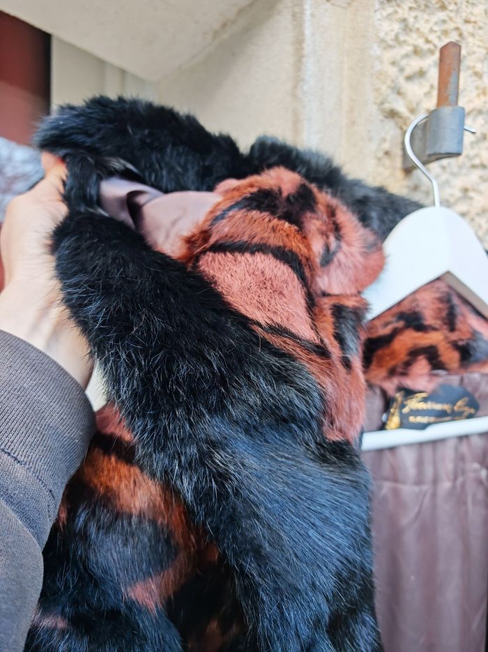 Manteau en Fourrure de LAPIN - photo numéro 8