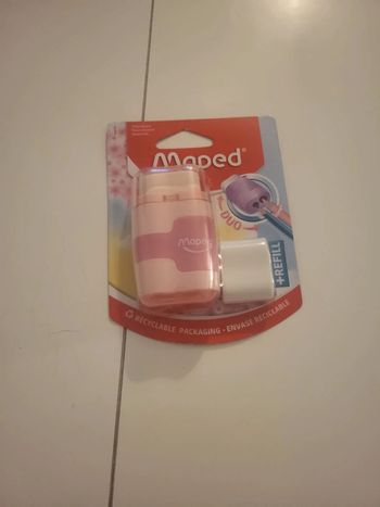 Duo taille crayon et gomme maped