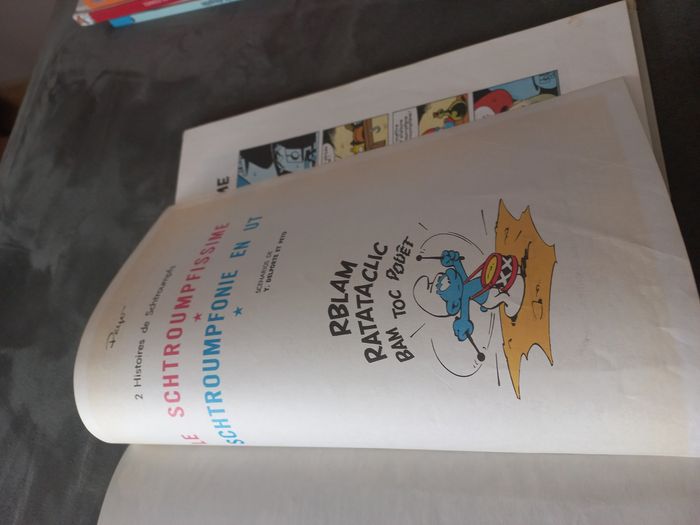 Bd le schtroumpfissime 2 histoires de schtroumpfs - photo numéro 2