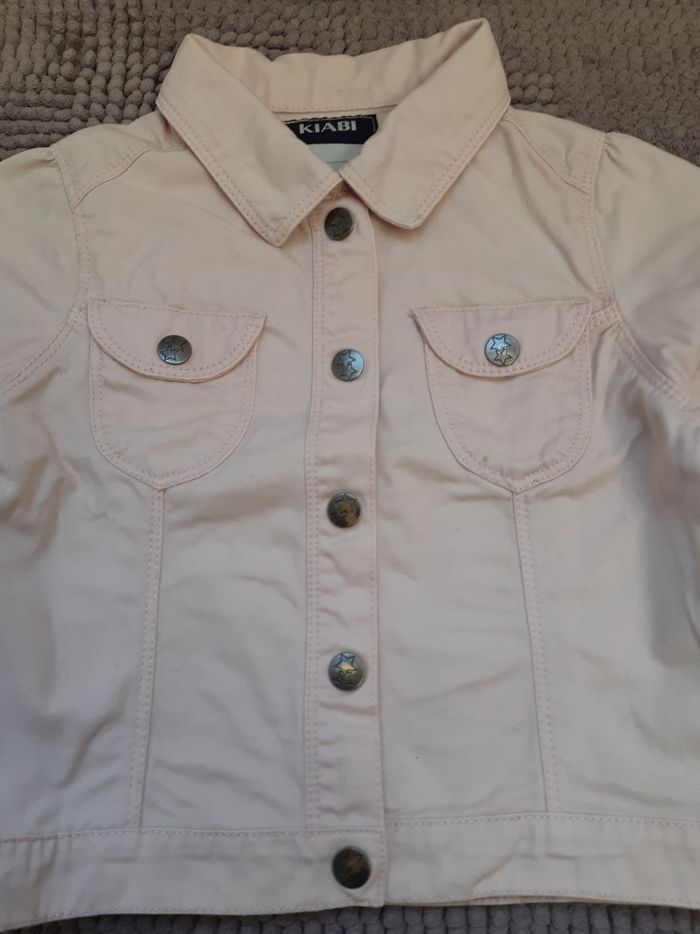 Veste en jeans Kiabi 5 ans - photo numéro 2