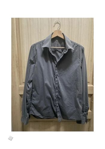 Chemise unis manches longues homme taille M