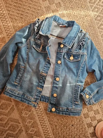 Veste en jean fille