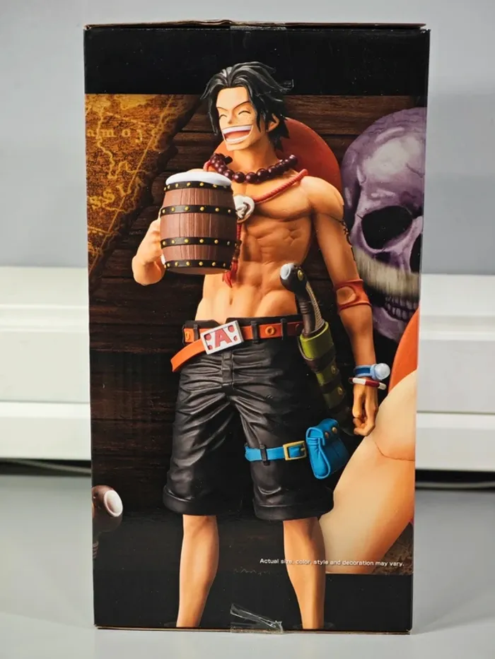Figurine One Piece : Portgas D Ace Grandista Nero Banpresto 29cm avec boîte - photo numéro 10