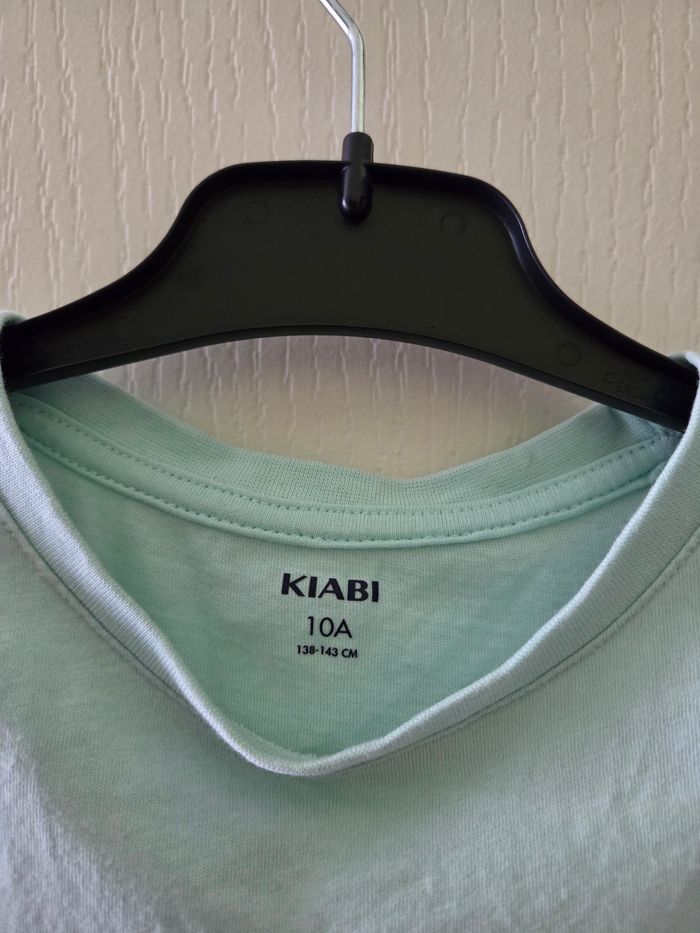 T-shirt couleur Menthe Kiabi Enfant 10 ans - photo numéro 3