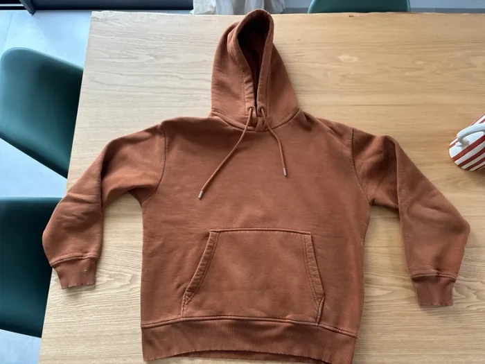 Sweat à capuche marron