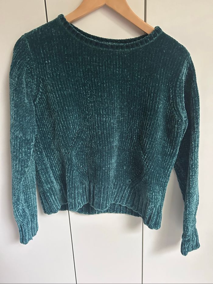 Pull en velours Camaïeu