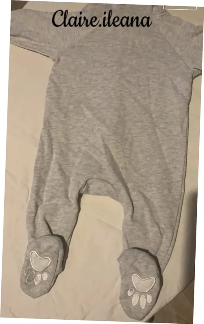 🛑 pyjama / déguisement ours 6/9 mois 🛑 - photo numéro 3