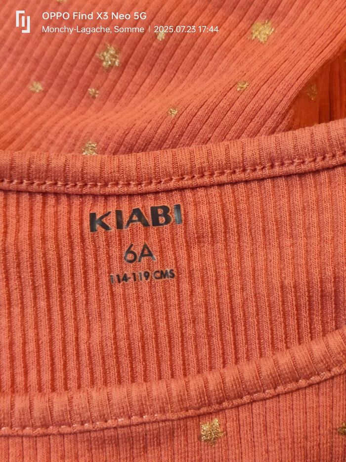 Tee-shirt Kiabi 6ans-114-119cm Réduction jusqu'à -70% - photo numéro 2
